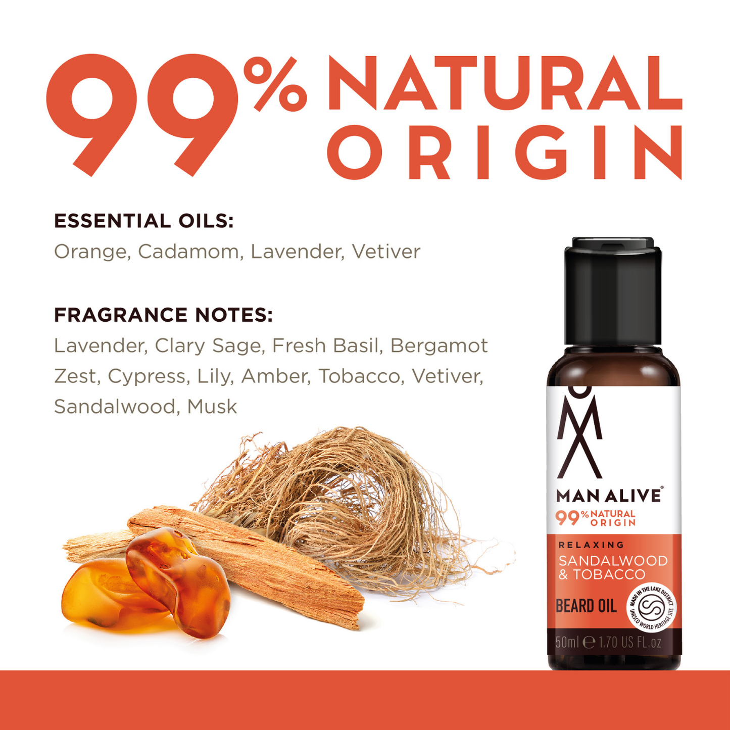 Relaxing Sandalwood & Tobacco Beard Oil