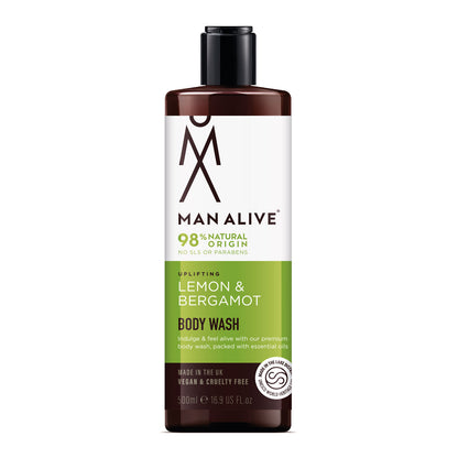 Uplifting Lemon & Bergamot Body Wash