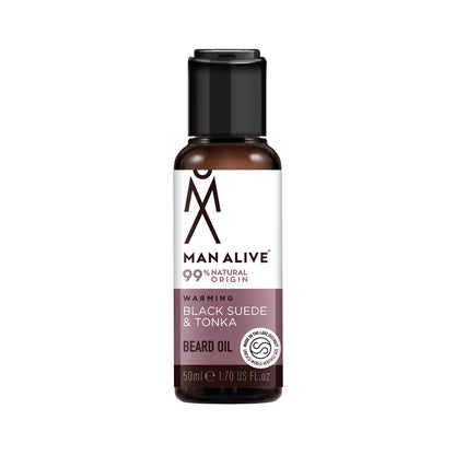 Warming Black Suede & Tonka Beard Oil