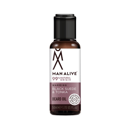 Warming Black Suede & Tonka Beard Oil