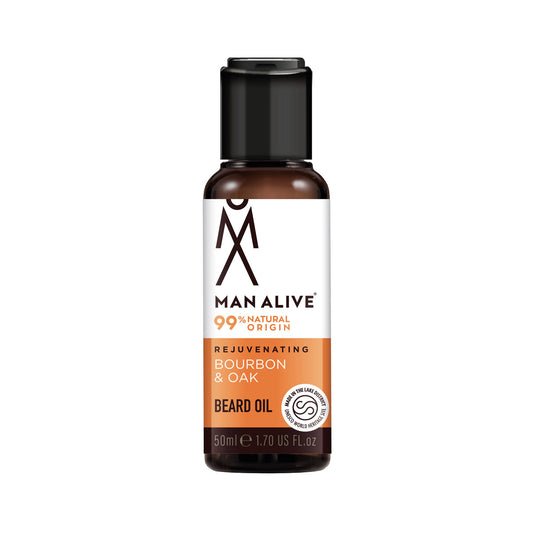 Rejuvenating Bourbon & Oak Beard Oil