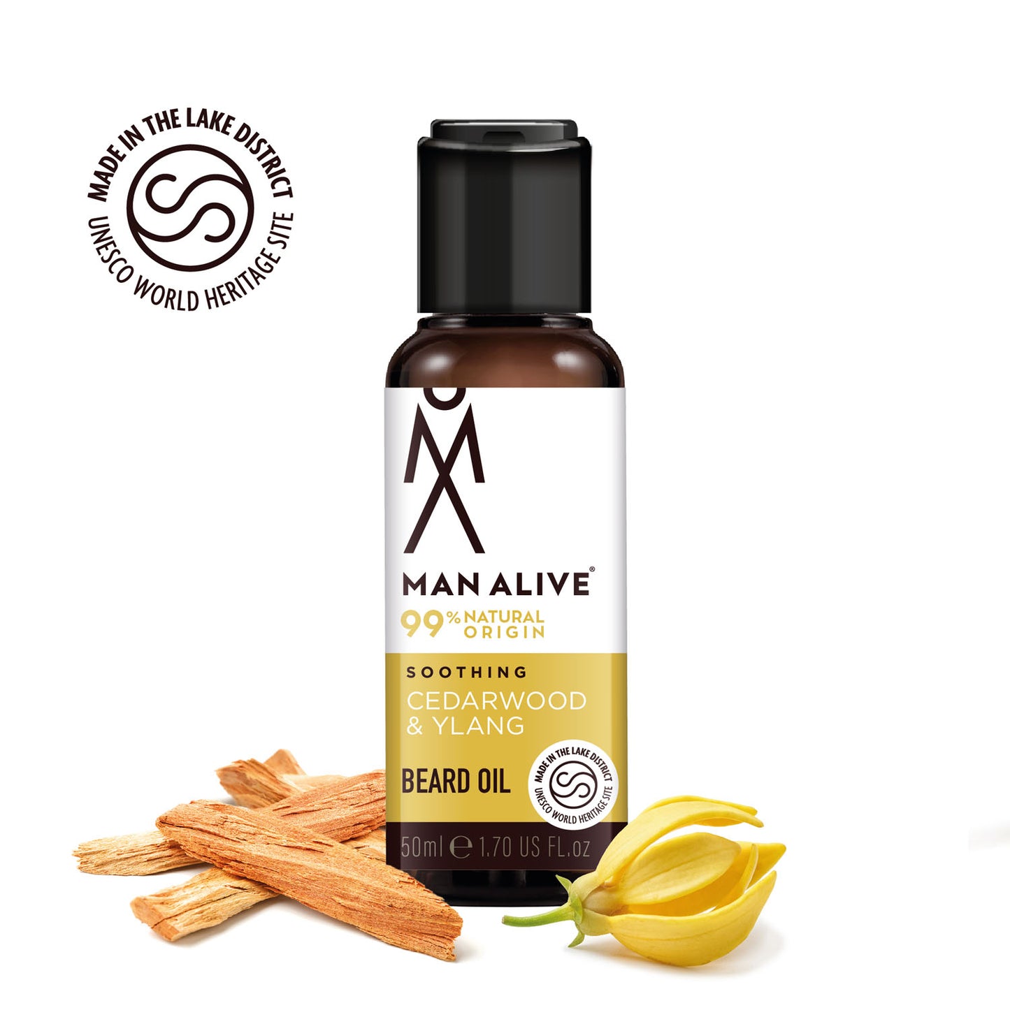 Soothing Cedarwood & Ylang Beard Oil