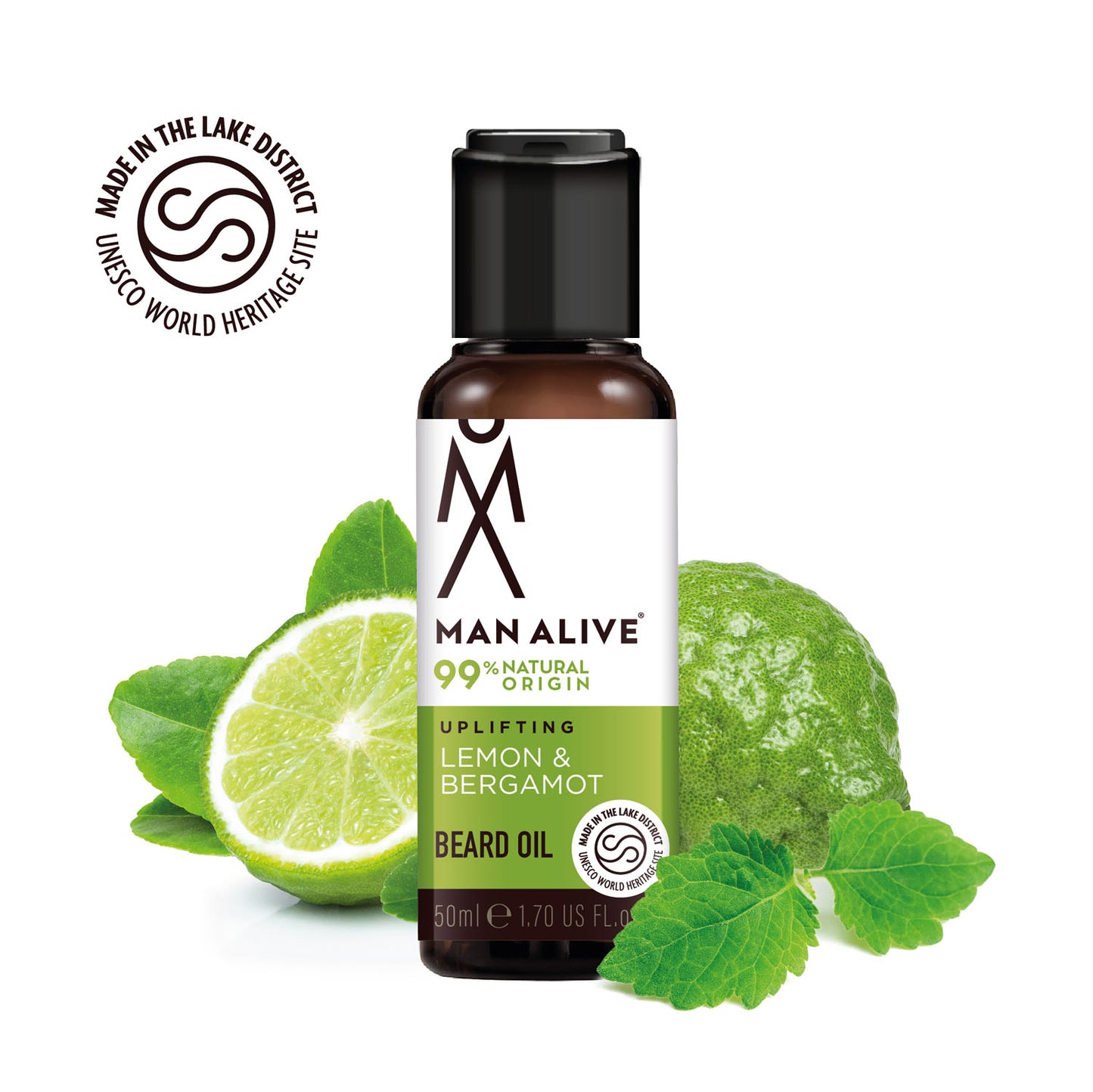Uplifting Lemon & Bergamot Beard Oil