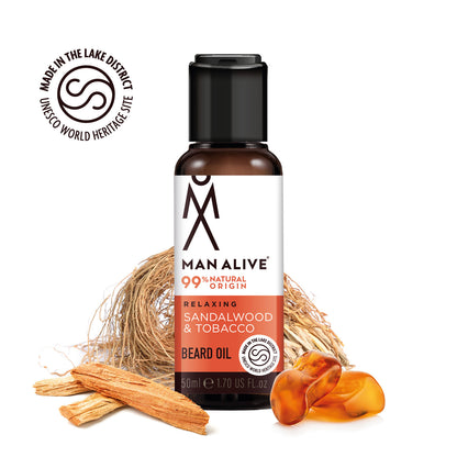 Relaxing Sandalwood & Tobacco Beard Oil