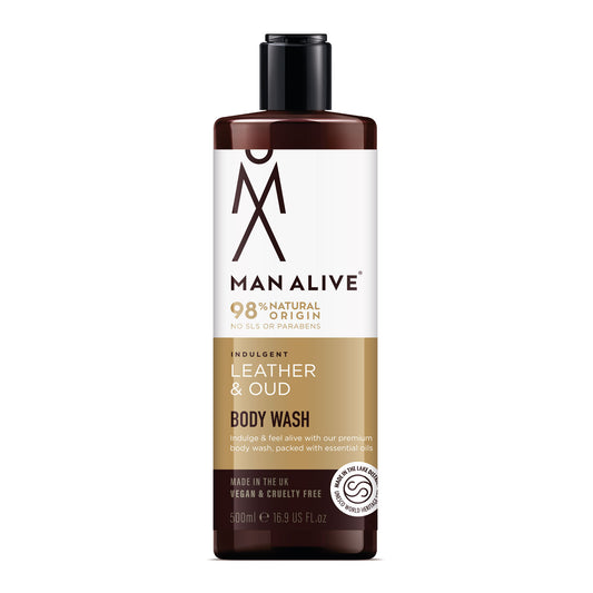 Indulgent Leather & Oud Body Wash