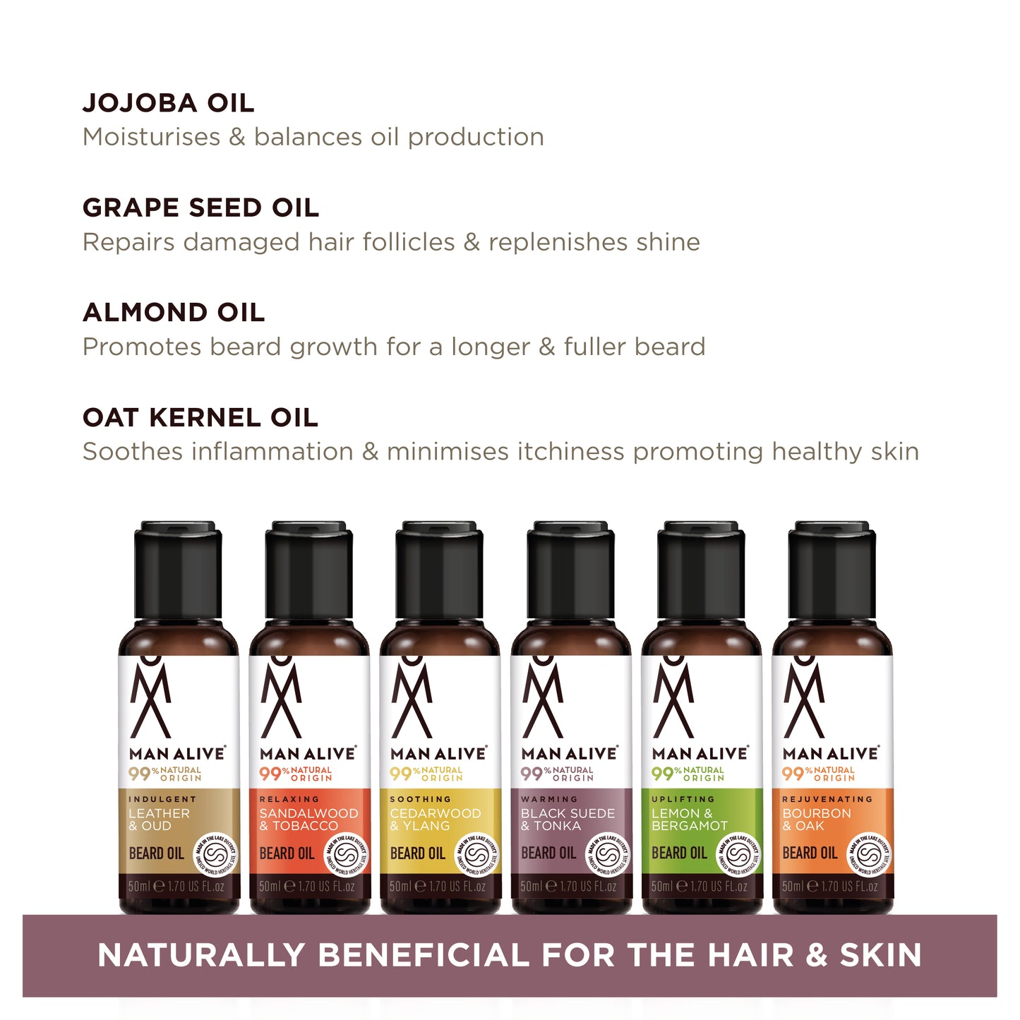 Rejuvenating Bourbon & Oak Beard Oil