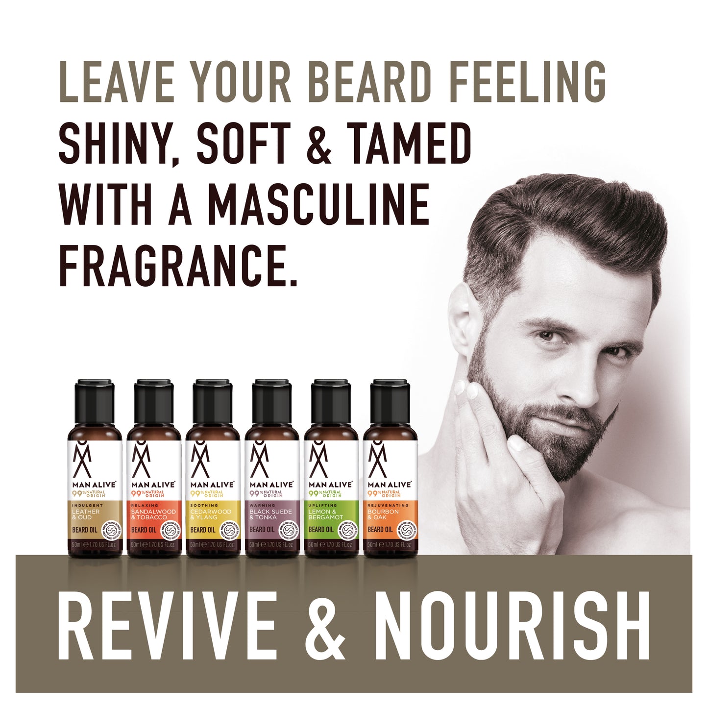Rejuvenating Bourbon & Oak Beard Oil