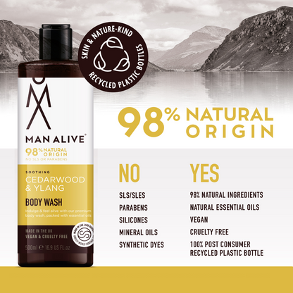 Soothing Cedarwood & Ylang Body Wash