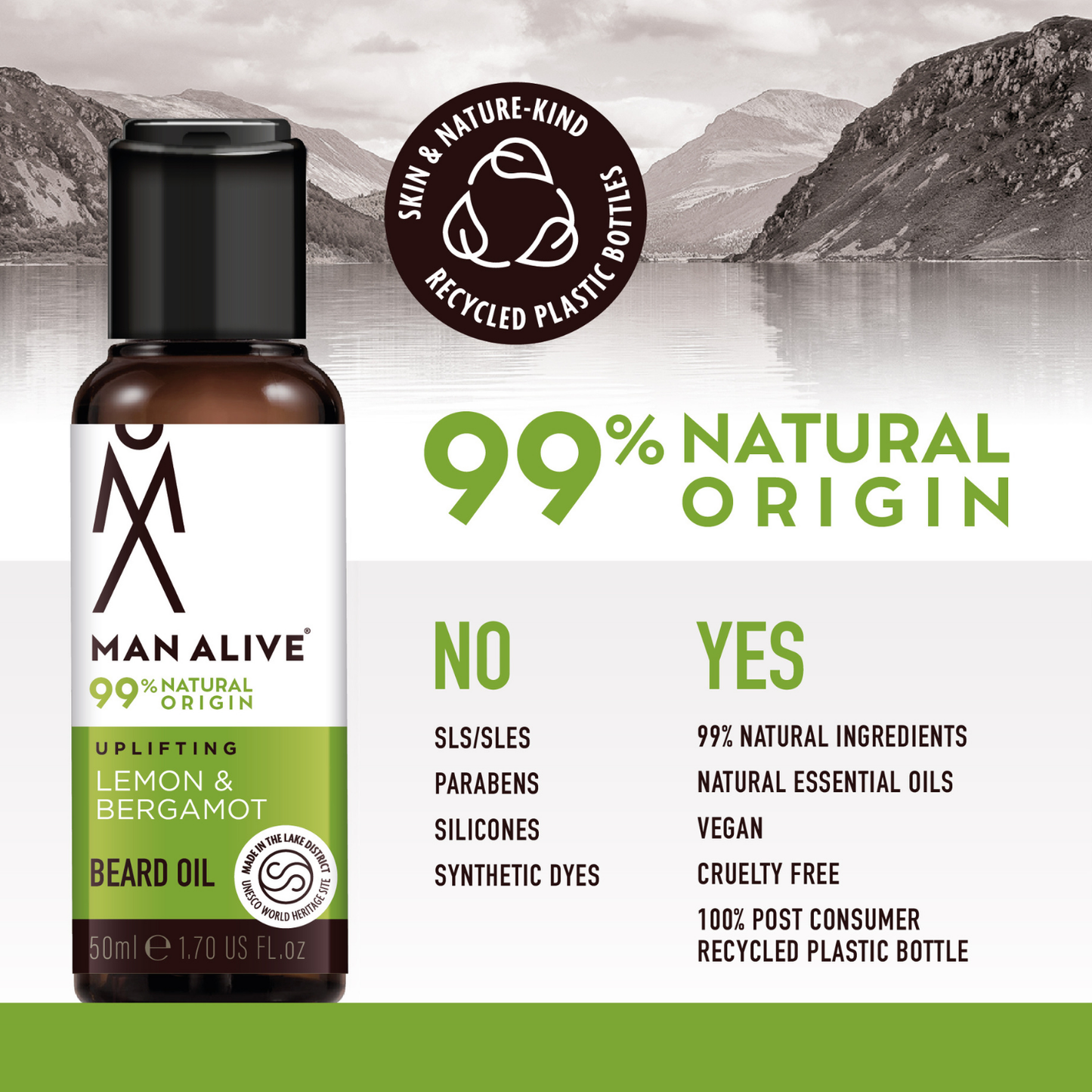 Uplifting Lemon & Bergamot Beard Oil