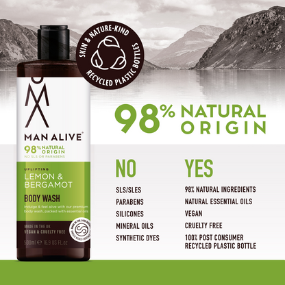 Uplifting Lemon & Bergamot Body Wash